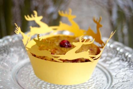 Vegane Cranberry-Orangen Muffins