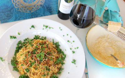 Low Carb Pasta nach Carbonara-Art