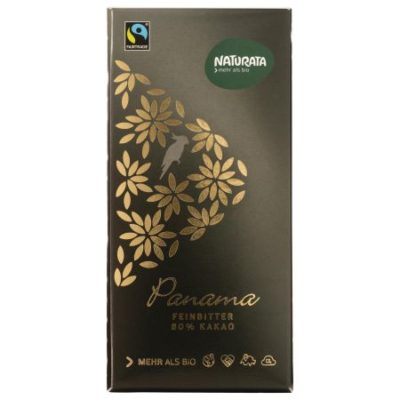 Naturata bio Fairtrade Schokolade "Panama" 80% Kakao Feinbitter