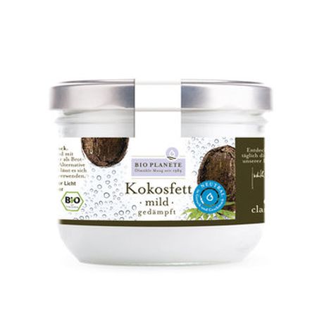 Bio Planete Kokosfett mild klein Bio Planete Kokosfett mild