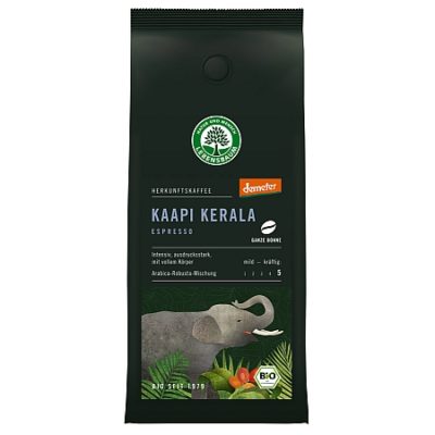 Lebensbaum Kaapi Kerala Espresso 250g, ganze Bohne