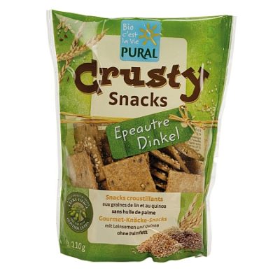 Crusty Snacks Dinkel Quinoa 110g
