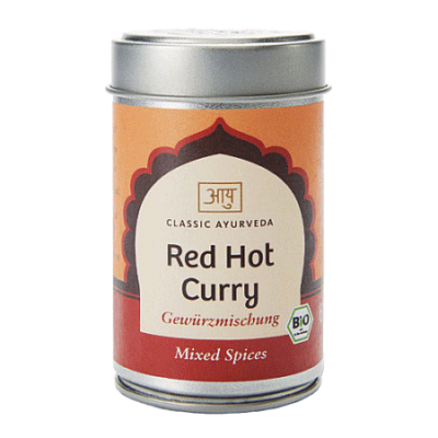 Classic Ayurveda Red Hot Curry Gewürzmischung bio 60g