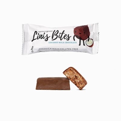Linis Bites Coconut Mylk Chocolate Riegel 40g bio
